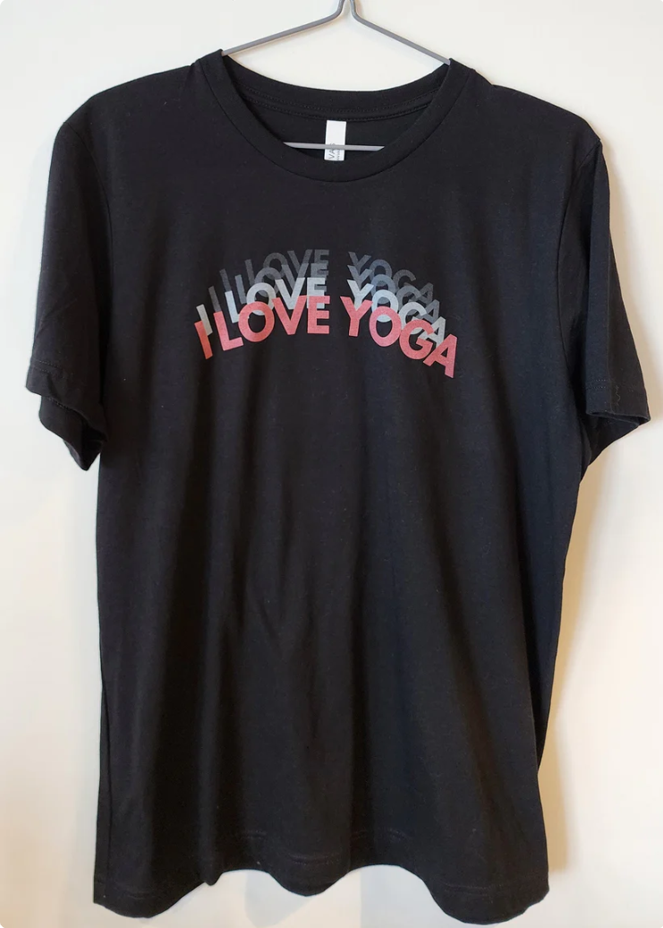 T-Shirt: I Love Yoga